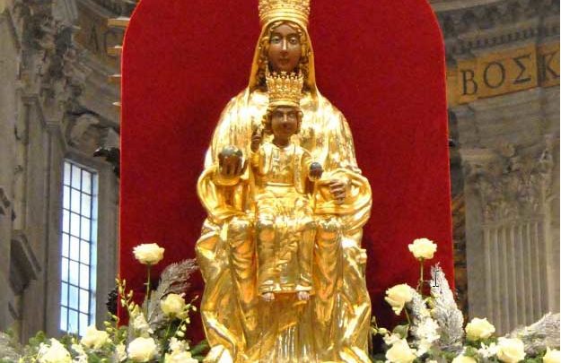 La Madonna Nera Di Viggiano Esposta Nella Basilicata Vaticana 31 12 